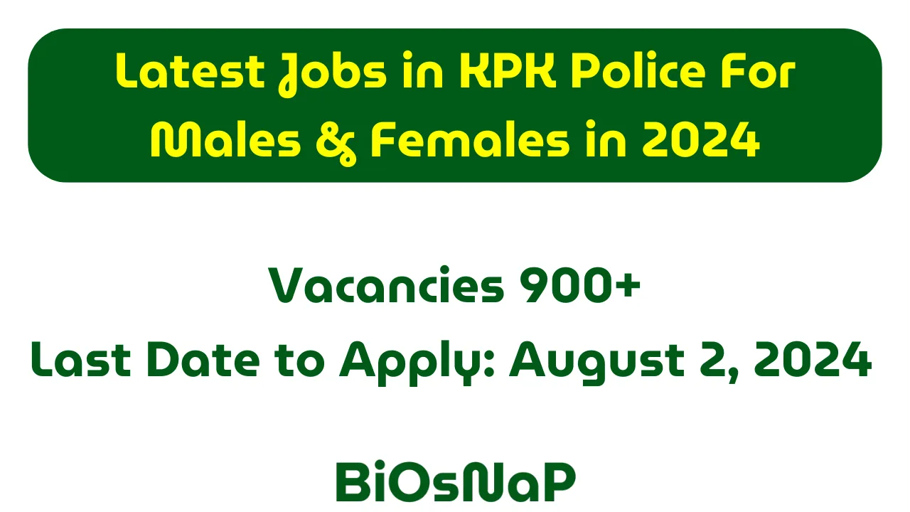 Jobs in KPK Police